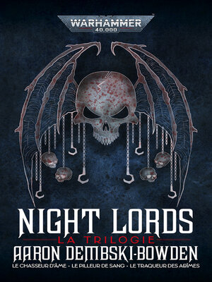 cover image of Night Lords: La Trilogie